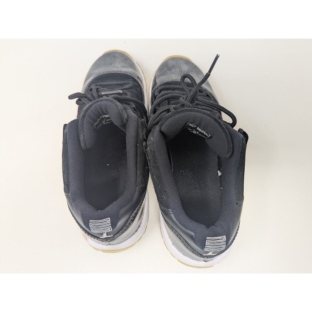 Nike Black and White Athletic Shoes with Tan Soles - Picture 6 of 10